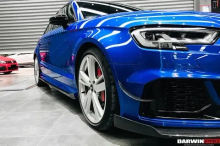Карбоновые Канарды для AUDI RS3 2019-2020 Ауди аэродинамический обвес