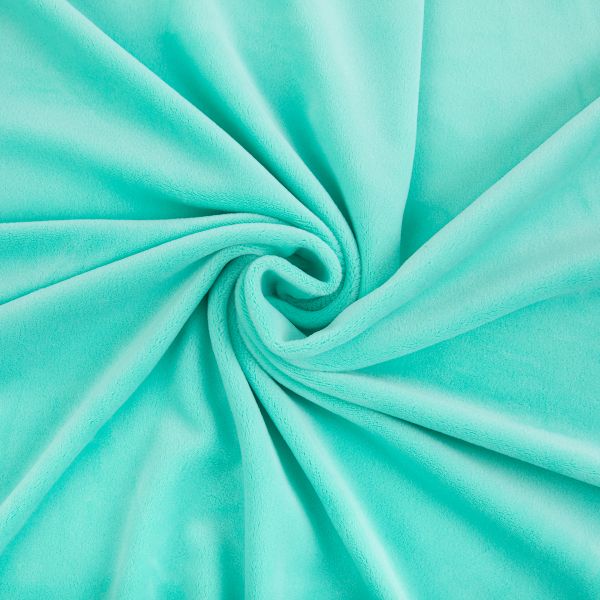 Велюр 240 г/м², 150х185±5 см, мятно-зеленый/mint green, Gamma VELRN