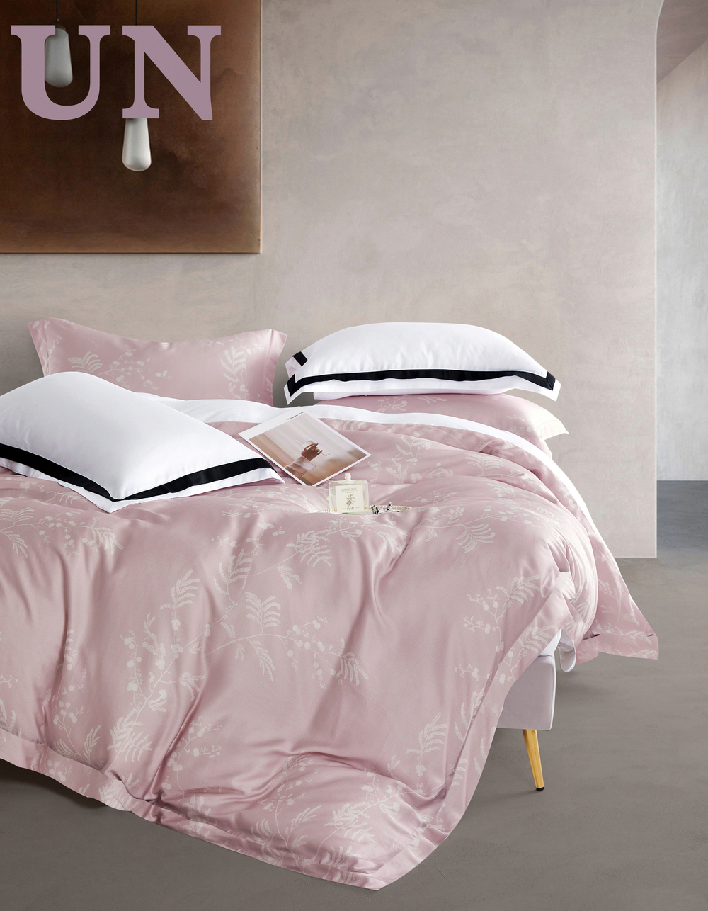 Постельноe белье 1.5 спальное Luxe Dream Sonetta T1007S