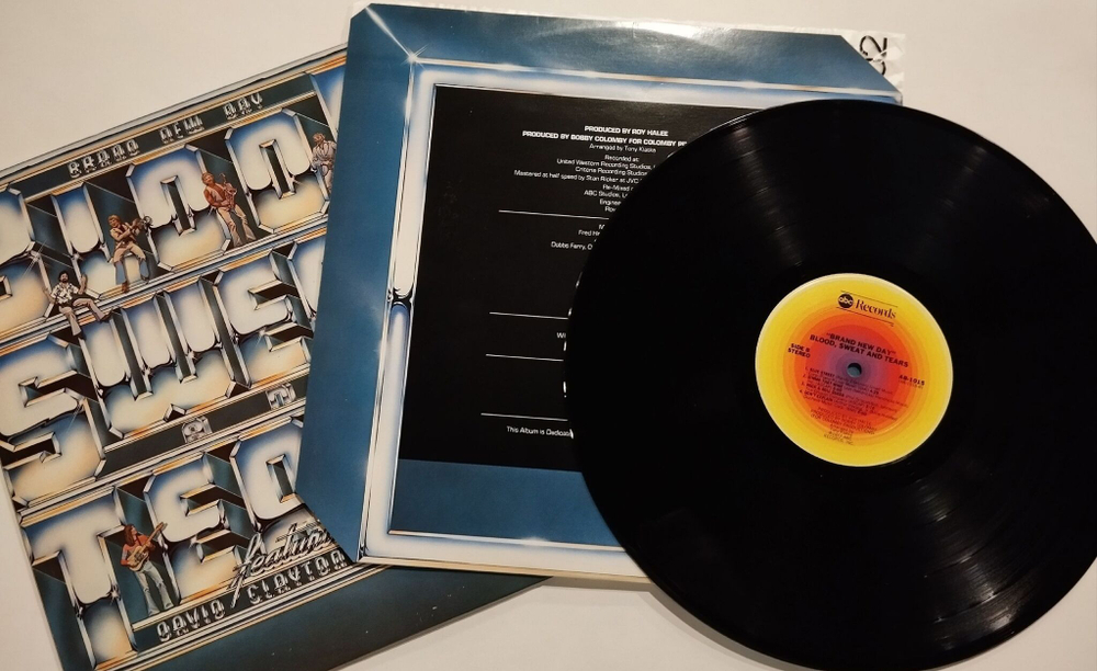 Винтажная виниловая пластинка LP Blood, Sweat And Tears Brand New Day (USA 1977)