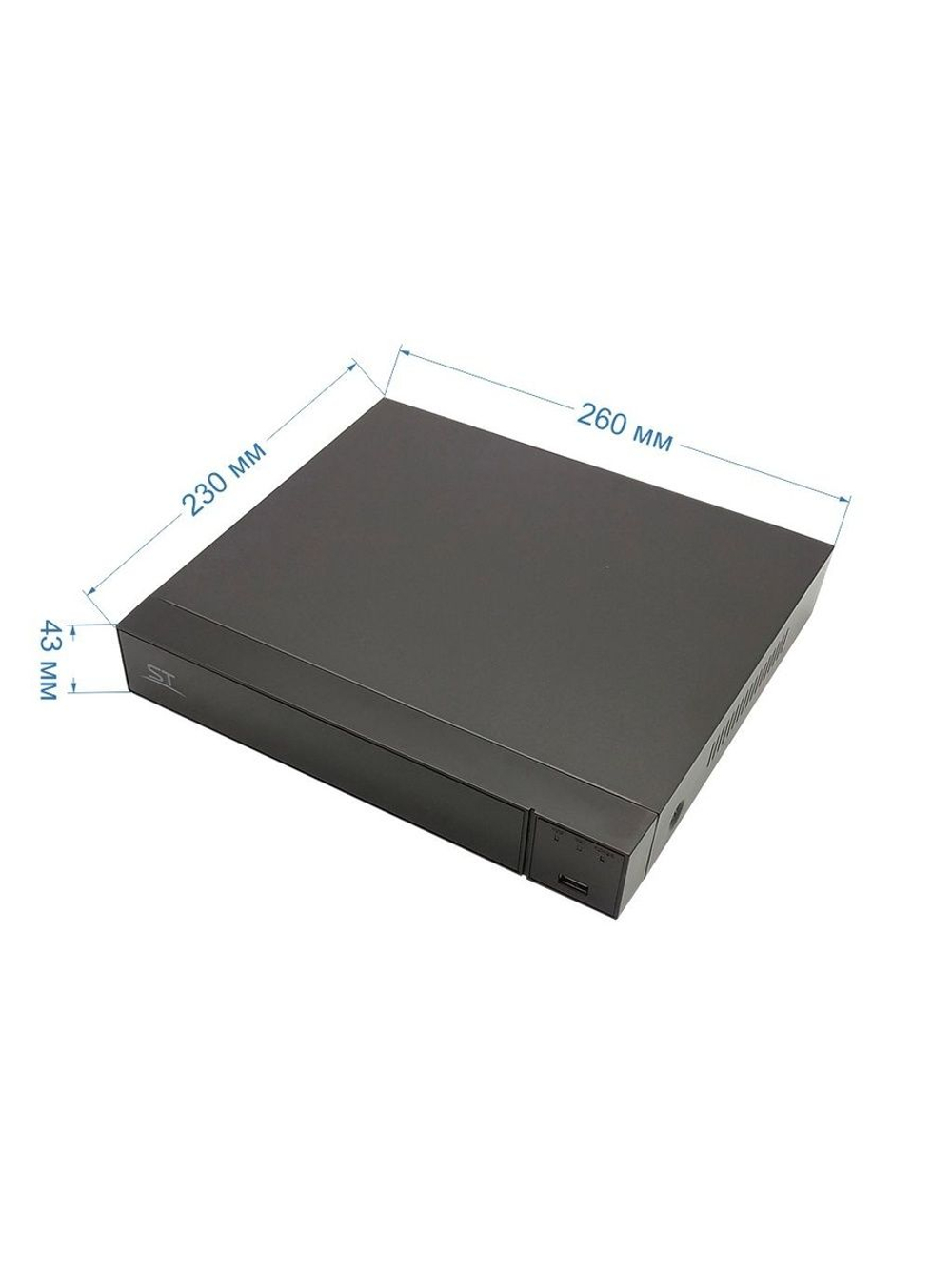 Видеорегистратор IP ST-NVR-V1612F95 16-канальный PRO до 12Mp 1 HDD FORT