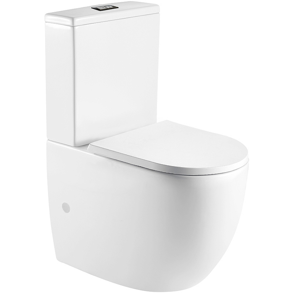 Унитаз компакт WeltWasser Merzbach 011 GL-WT 10000012089 с бачком и сиденьем Микролифт