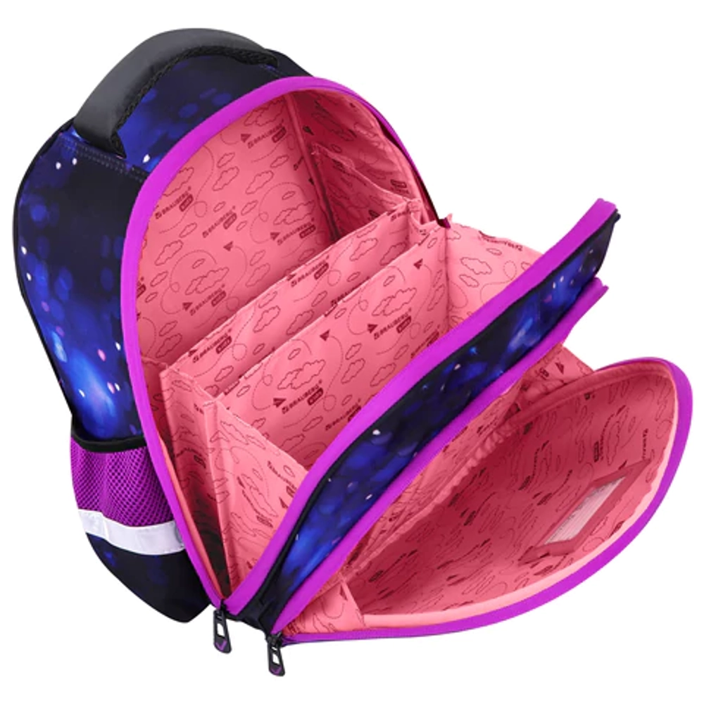 Ранец BRAUBERG KIDS STANDARD, 2 отделения, Fairy fox, 36х28х14 см, 273144