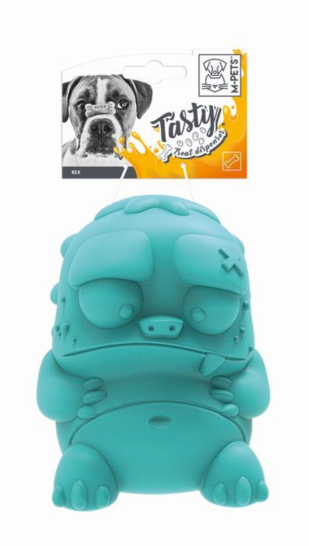 Игрушка ЗОМБИК с дозатором для угощений M-Pets