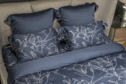 Пододеяльник 220x200 Garda Decor Магнолия cиний