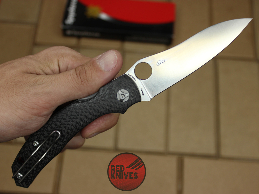 Нож Spyderco Kapara А+++ - рукоять карбон C241CFP