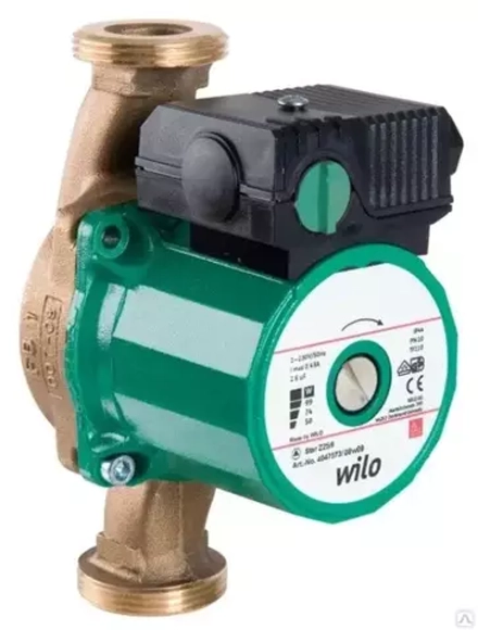 Насос циркуляционный Wilo Star-Z 25/2 EM (1х220В; 46Вт)