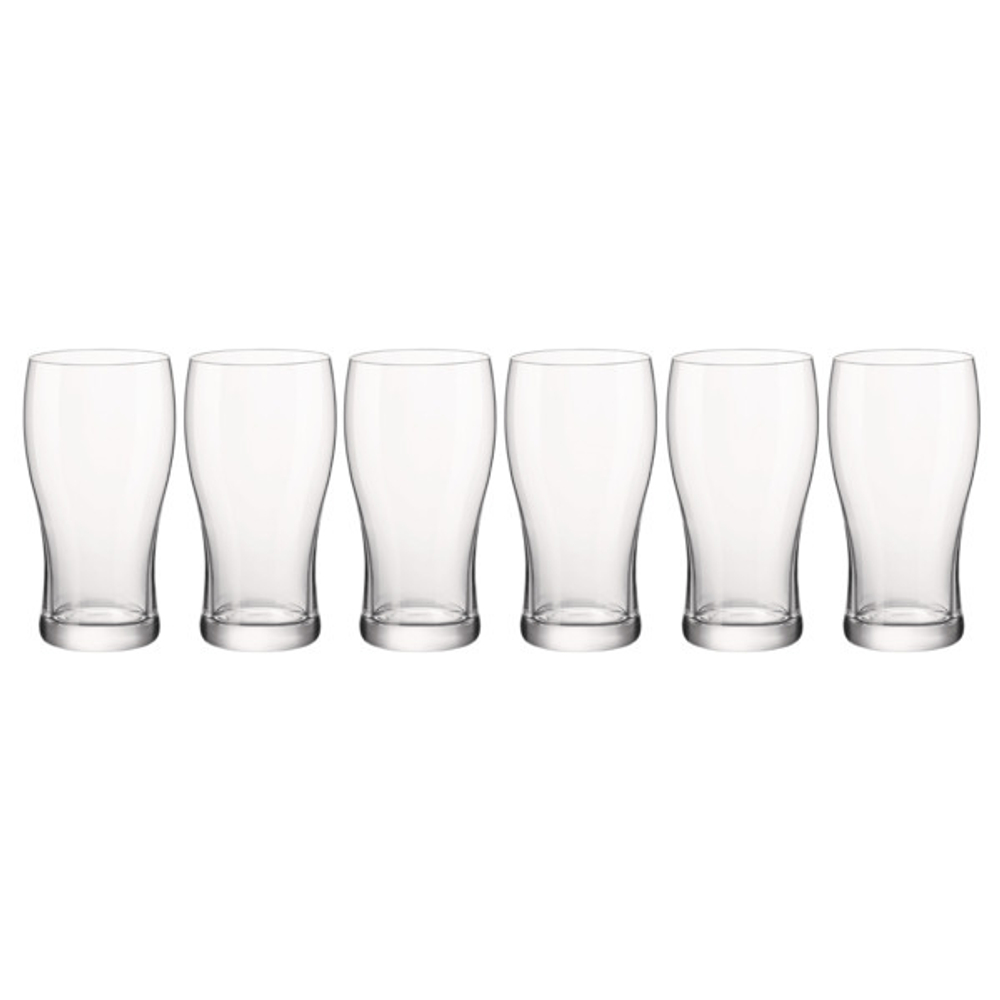 Набор бокалов для пива Bormioli Rocco IRISH PINT 560 мл, 6 шт, стекло