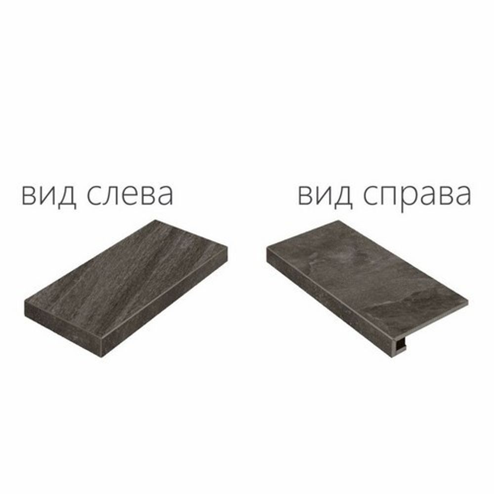 Ступень Climb Grafite Scalino Ang.Sx (Угловая Левая) Nat 60x33
