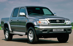 Порог Toyota Hilux 1997-2005 (1мм)