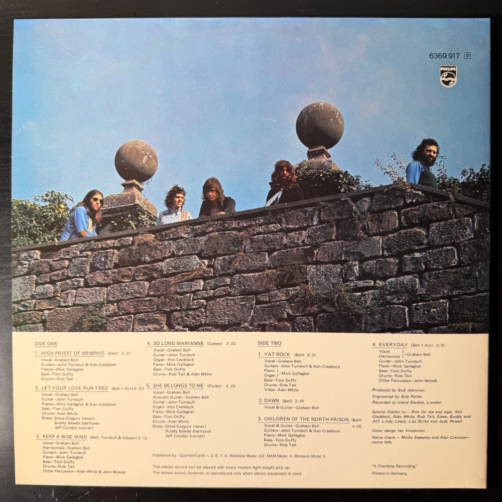 Bell + Arc – Bell + Arc (Германия 1971г.)Т