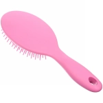 Расческа массажная «Lady Brush», форма овальная, цвет фуксия, 22,5*7см (блистер Ultramarine)