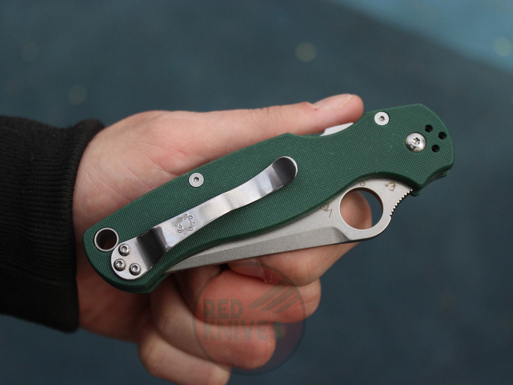 Нож Spyderco Paramilitary 2 GRN Подшипники RK-335