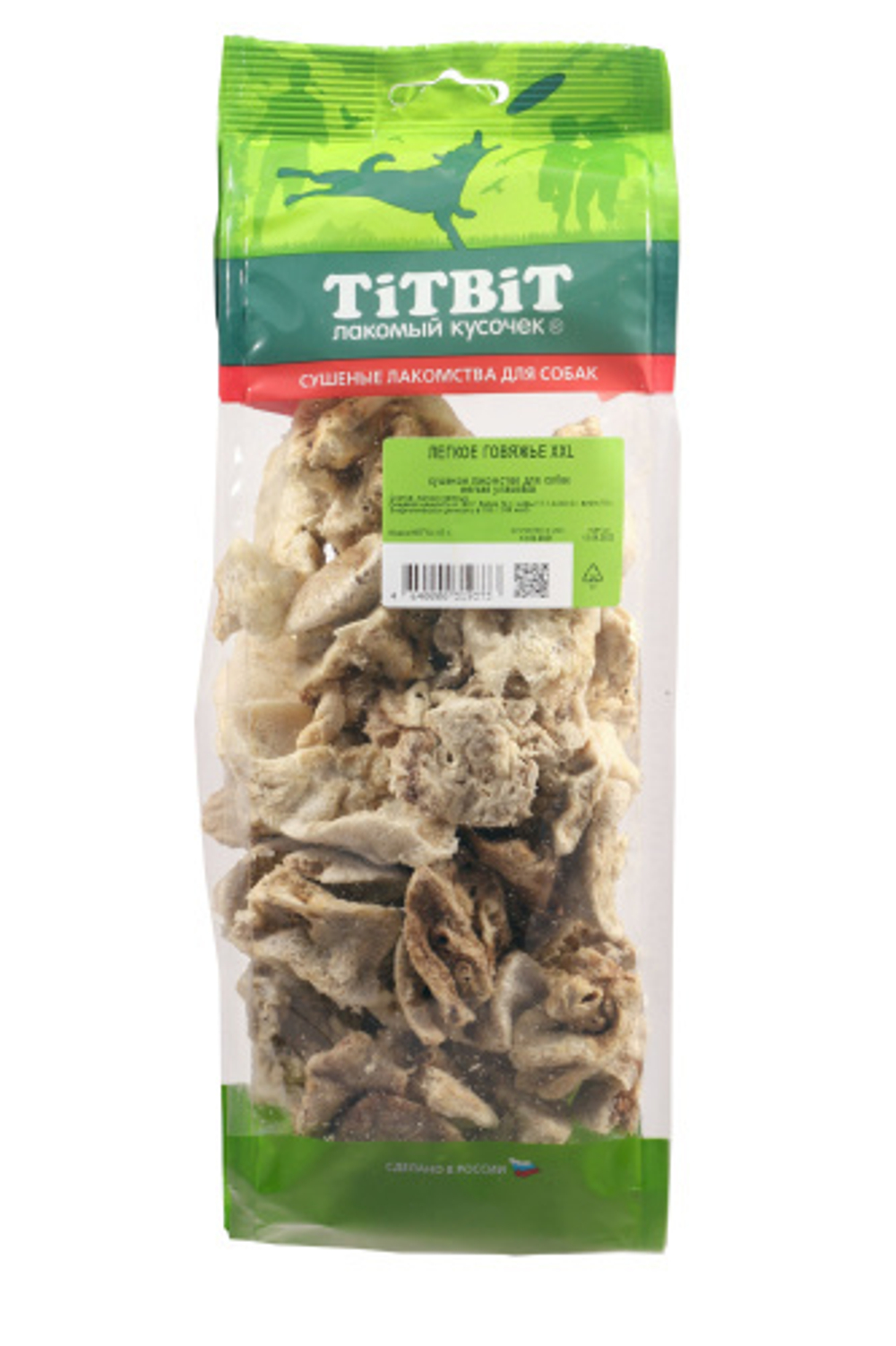 TITBIT Лакомство для собак Лёгкое говяжье XXL, 67 г