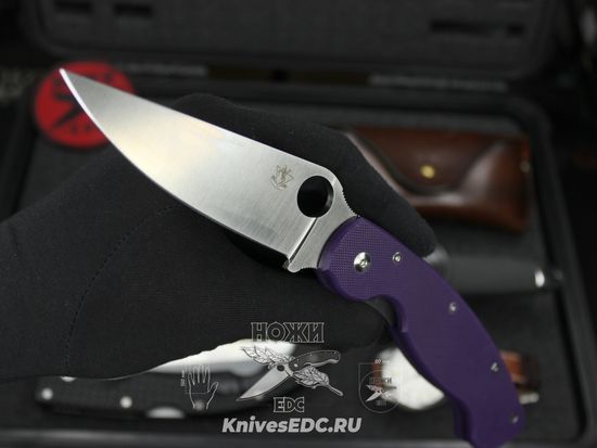 Складной нож Steelclaw Боец-3, фиолетовая рукоять - сталь D2