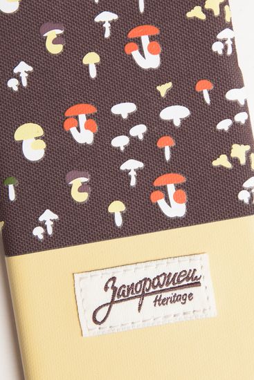 Чехол ЗАПОРОЖЕЦ Грибочки Brown/Sand, iPhone 6/6S