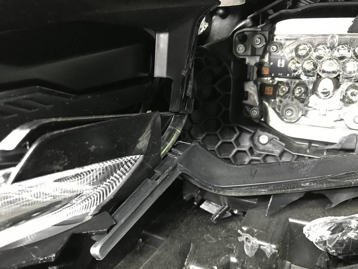 Фара левая BMW 4er G22 (20-нв) LED Shadow Line