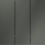Выключатель трехклавишный без рамки Voltum S70 VLS030106