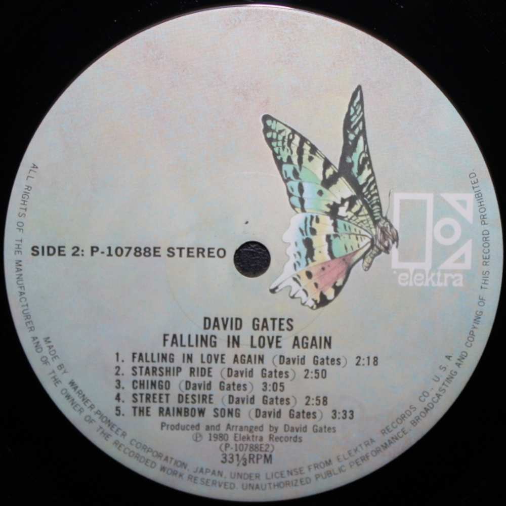 David Gates / Falling In Love Again (LP)