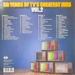 Сборник 50 Years Of TV's Greatest Hits - Vol. 2 2LP (Европа 2023г.) Clear & Yellow