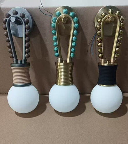 Wall design lamp Talisman Loop by Apparatus