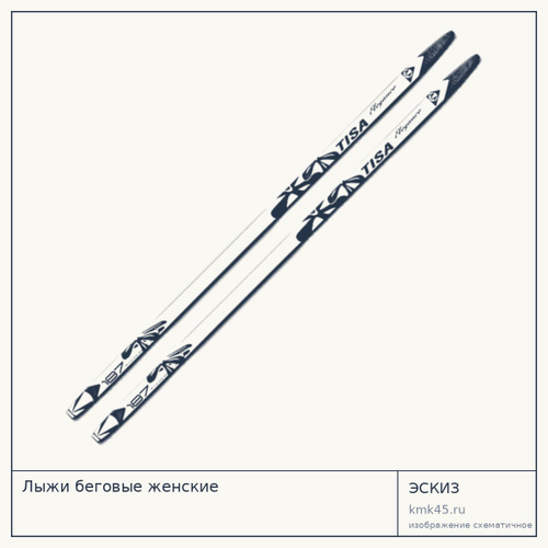 Лыжи беговые женские — от 2 800 ₽