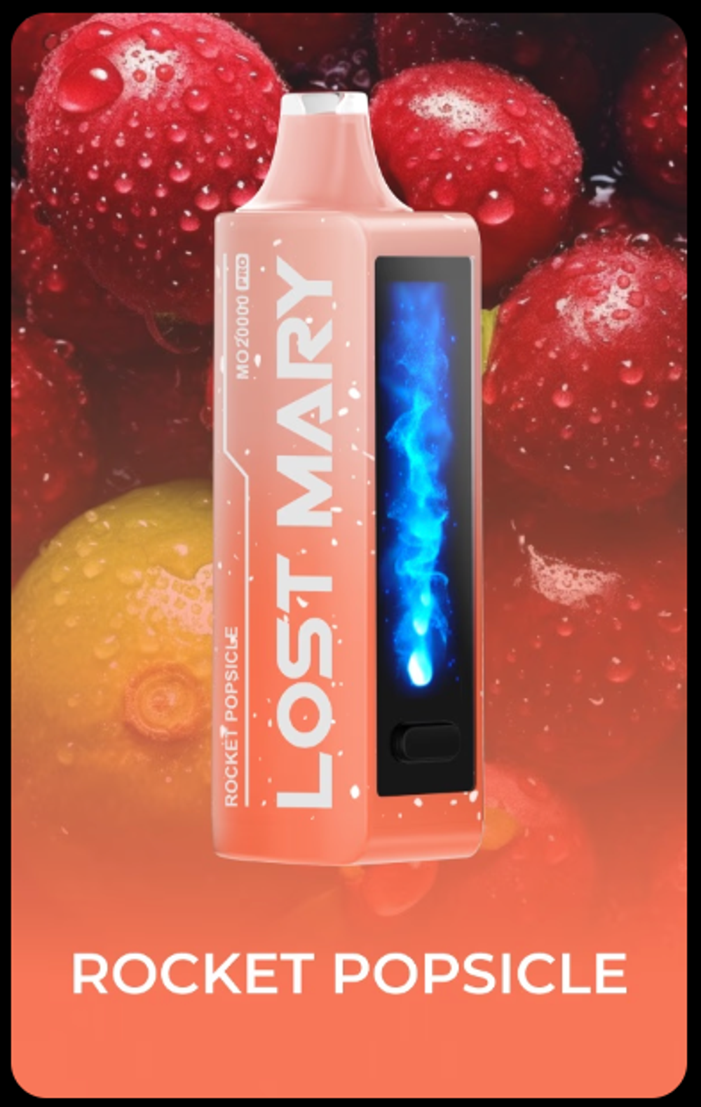 Lost mary MO20000 PRO Rocket popsicle - ягодное мороженое 20000 затяжек 20мг Hard (2% Hard)