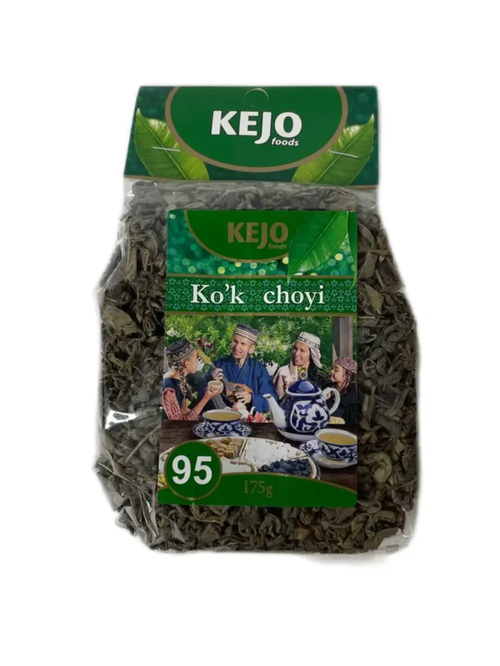 Чай в мягкой упаковке KEJO foods зеленый №95 175г