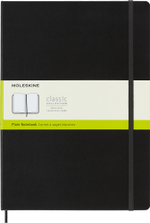 Блокнот Moleskine Classic (QP112) A4 192стр. нелинованный твердая обложка черный
