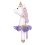 Набор для вязания игрушки Милая единорожка 27 см, Miadolla AMG-0107