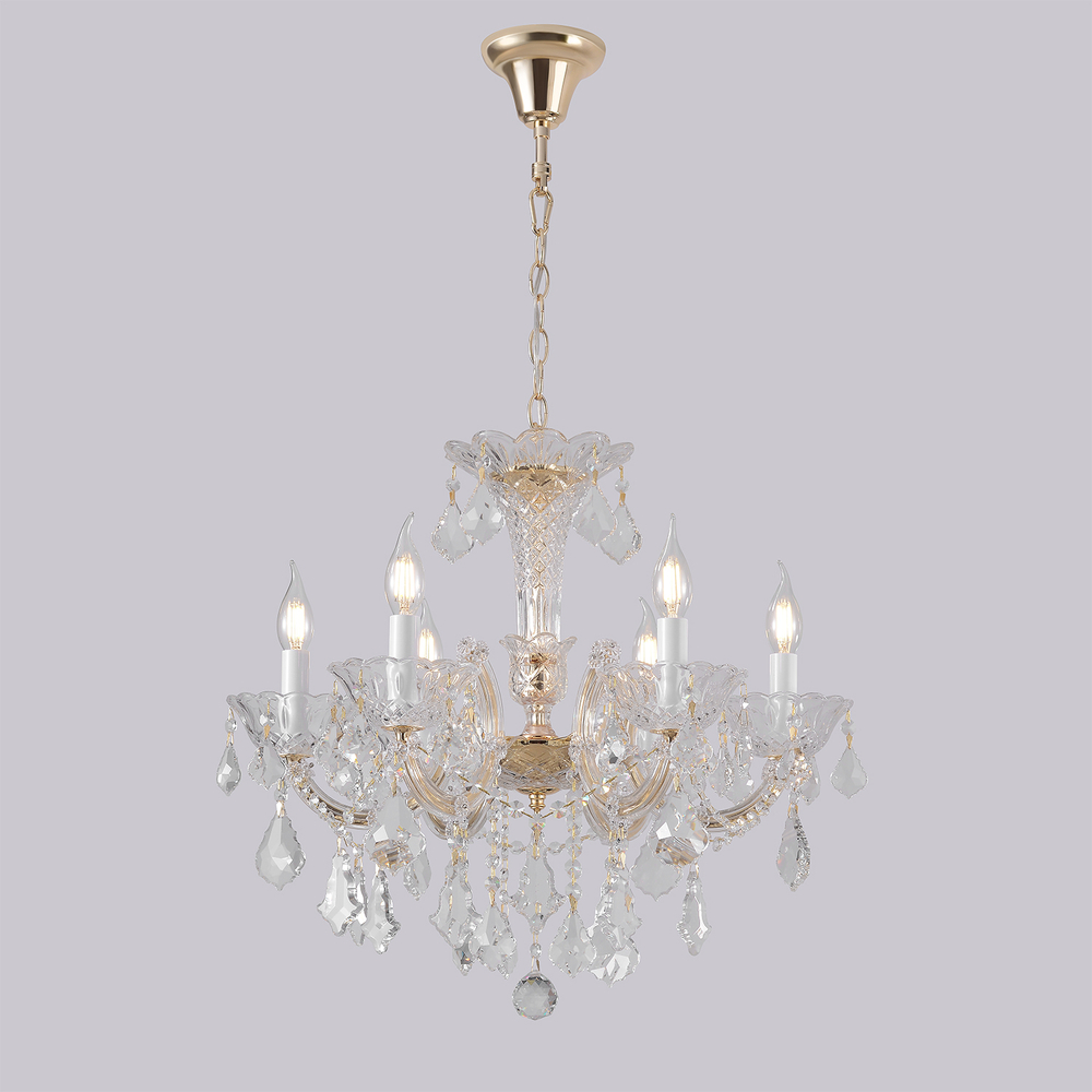 Люстра Crystal Lux CRISTELLE SP6 GOLD