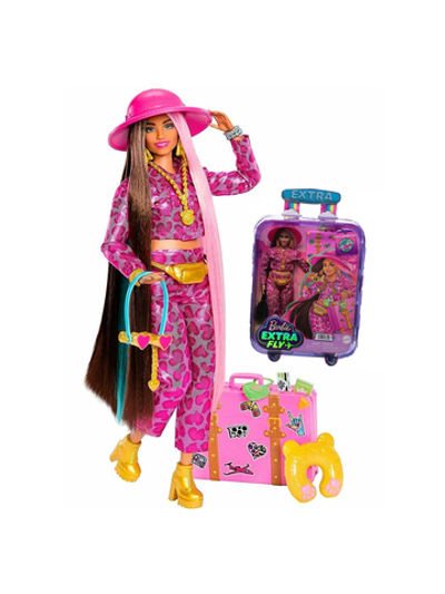 Кукла Барби быстрый полет Сафари | Barbie Extra Fly Safari HPT48 | модная кукла Mattel | 3+