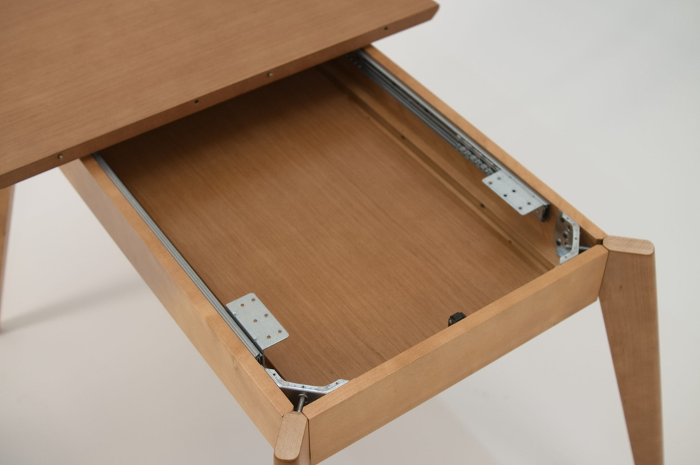 Стол Zip-mebel Сканди 120, Натуральное дерево