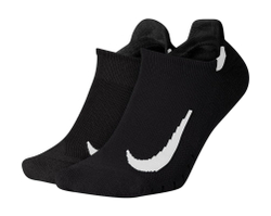 Теннисные носки Nike Multiplier No Show 2P - черный