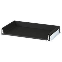 IKEA KNIVSHULT  (ИКЕА КНИВСХУЛТ)  -  Ящик, низкий - тёмно-серый 60х37 см