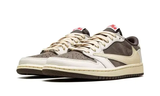 Кроссовки Nike x Travis Scott Air Jordan 1 Low "Reverse Mocha"