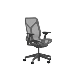 Кресло Herman Miller Cosm, средняя спинка, цвет Graphite, регулируемые подлокотники