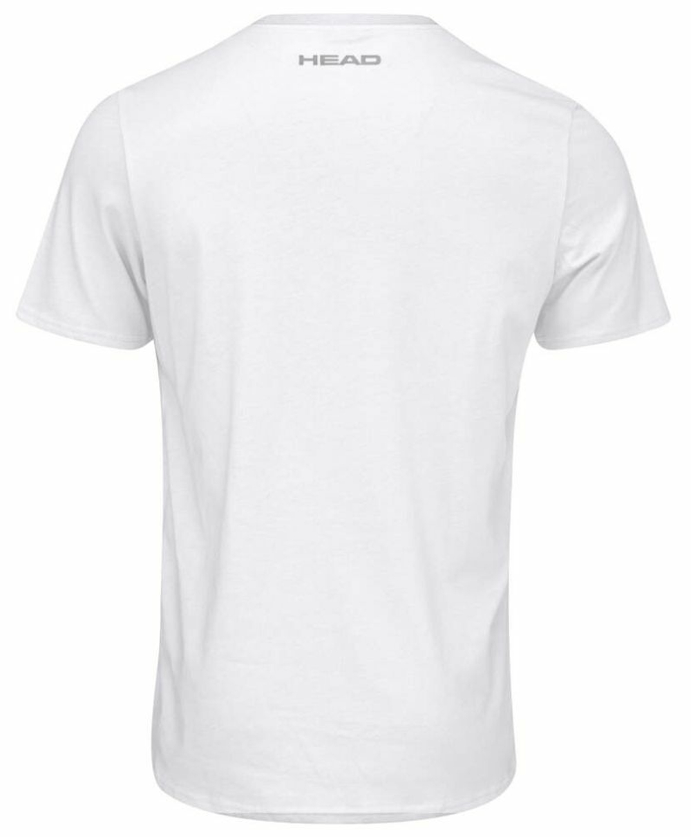 Футболка для мальчика теннисная Head Boys Club Basic T-Shirt - white