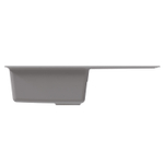Мойка MIXLINE ML-GM20 с крылом  ультра-белая  (341) 830*480*190мм NEW (552005)
