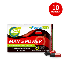 Капсулы Man's Power возбуждающее средство 10 штук