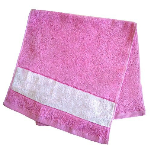 Полотенце махровое 30*70 см, КРАСНОЕ