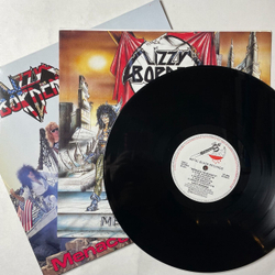 Винтажная виниловая пластинка LP Lizzy Borden Menace To Society (Holland 1986)