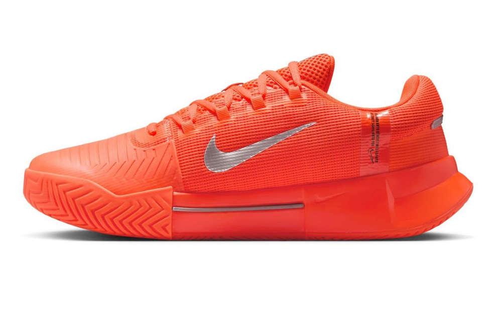Мужские теннисные кроссовки Nike Zoom GP Challenge 1 HC Premium - hyper crimson/metallic silver