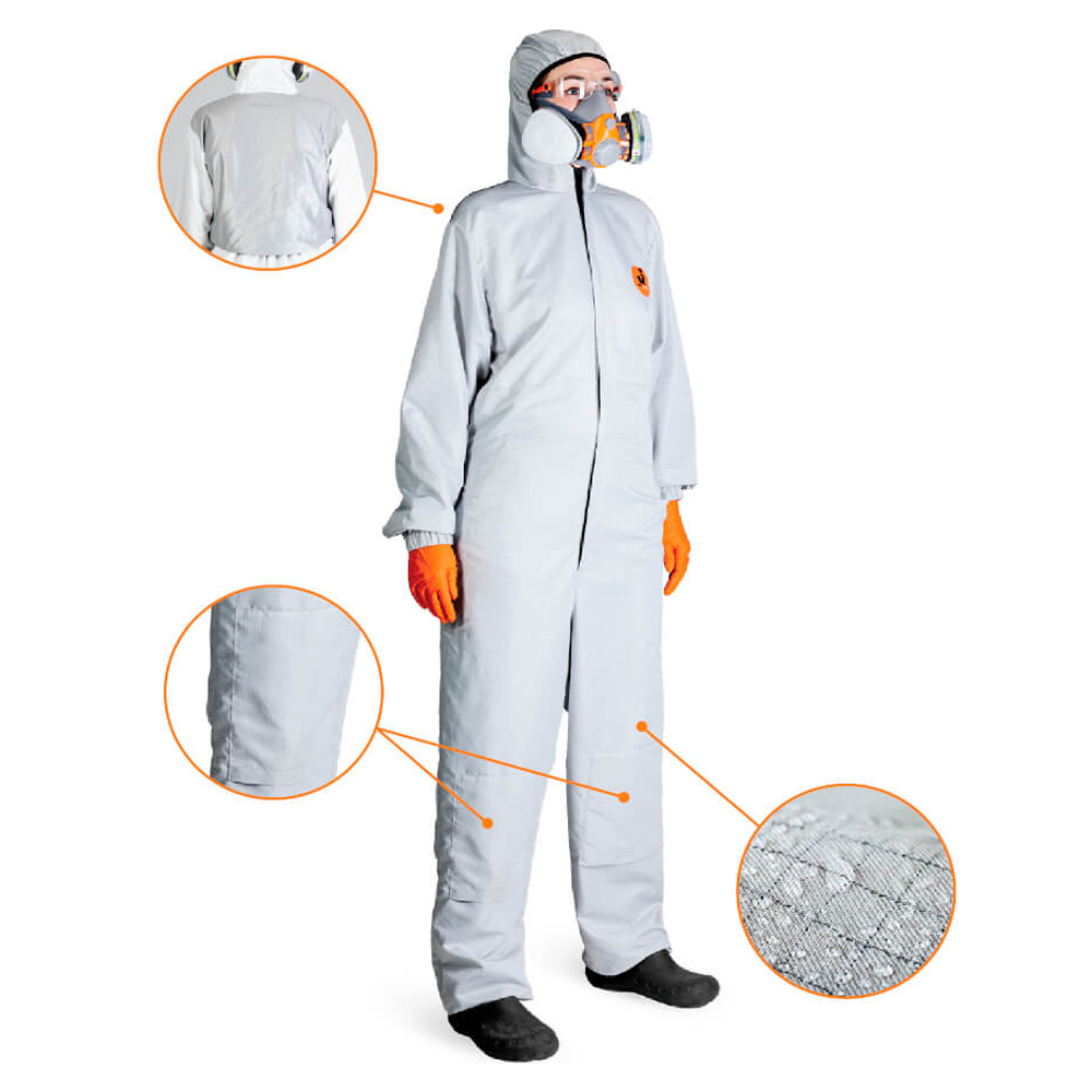 Jeta Safety (JPC-175-XL) Защитный комбинезон с пропиткой Teflon, XL