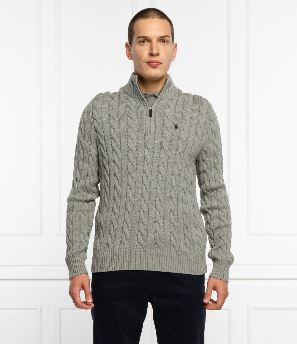 свитер POLO RALPH LAUREN - серый(710810841)