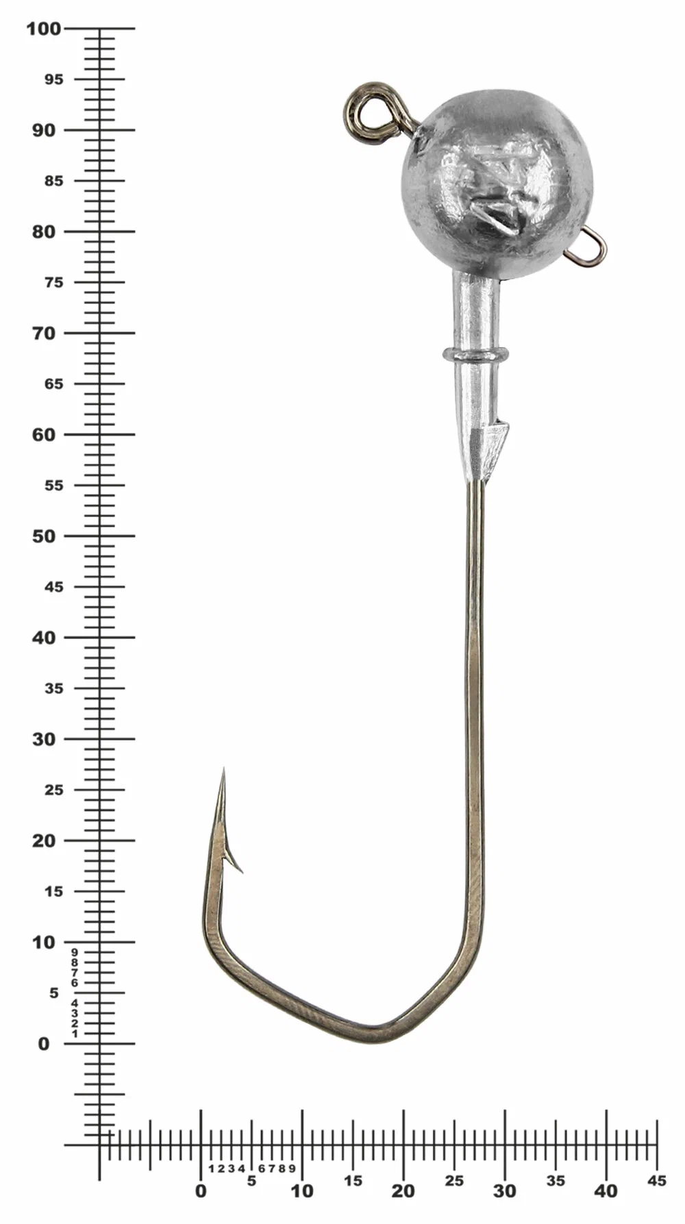 Джиг некрашеный Stinger Eye Jig, крючок Vido Craft VD-079 10/0 (3шт/уп)