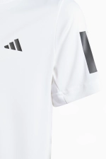 Футболка adidas Club Tennis Climacool 3-Stripes Junior - белый