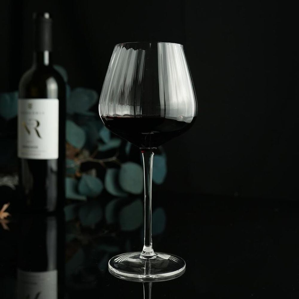 Бокал для вина 550 мл "Optical" d 10 см h23 см P.L. - BarWare [6]