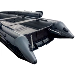 Лодка ПВХ Solar-470 Caravan Jet tunnel (Expedition) серый