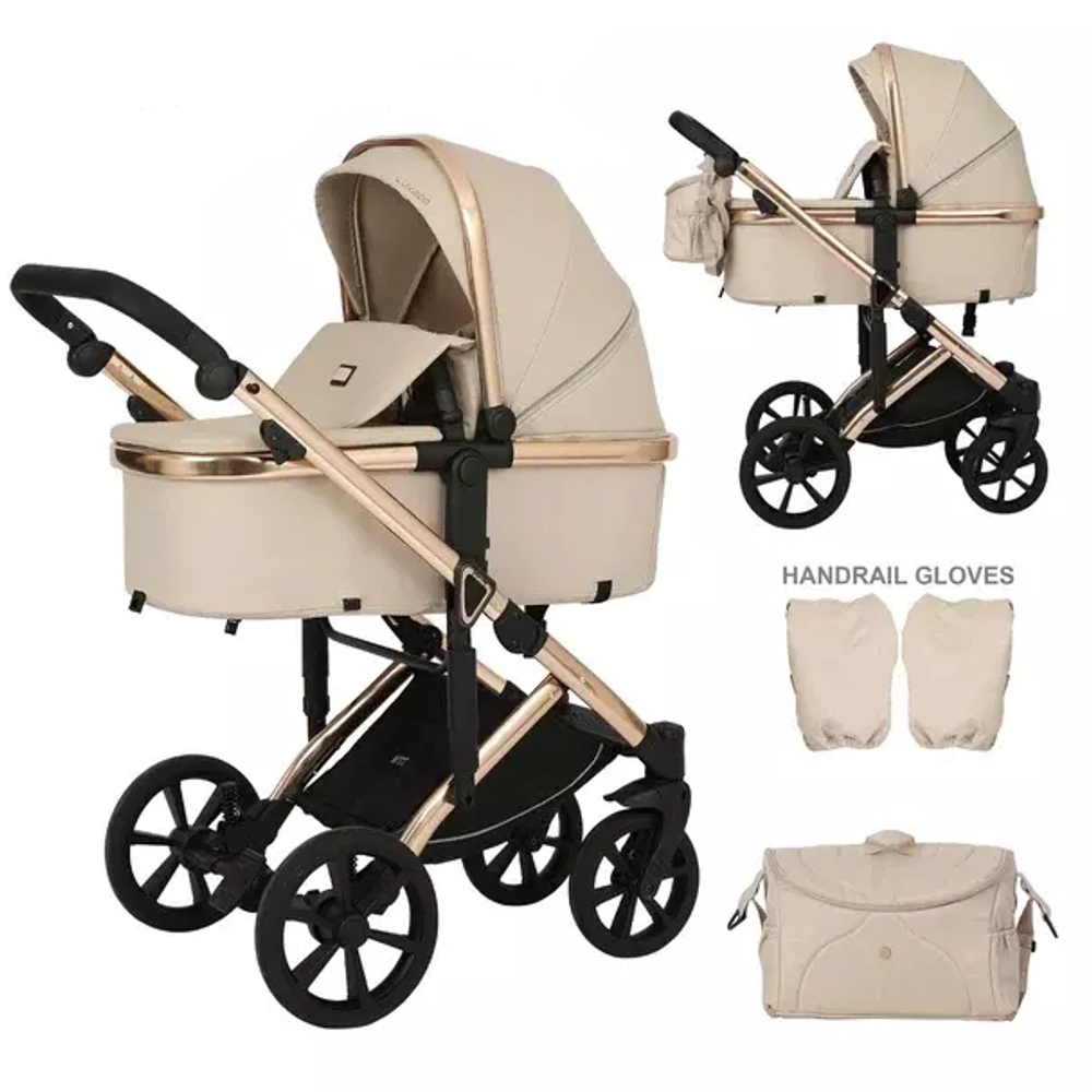 Детская коляска Luxmom 570 2в1 (хаки) Детская коляска Luxmom 570 2в1 (хаки)